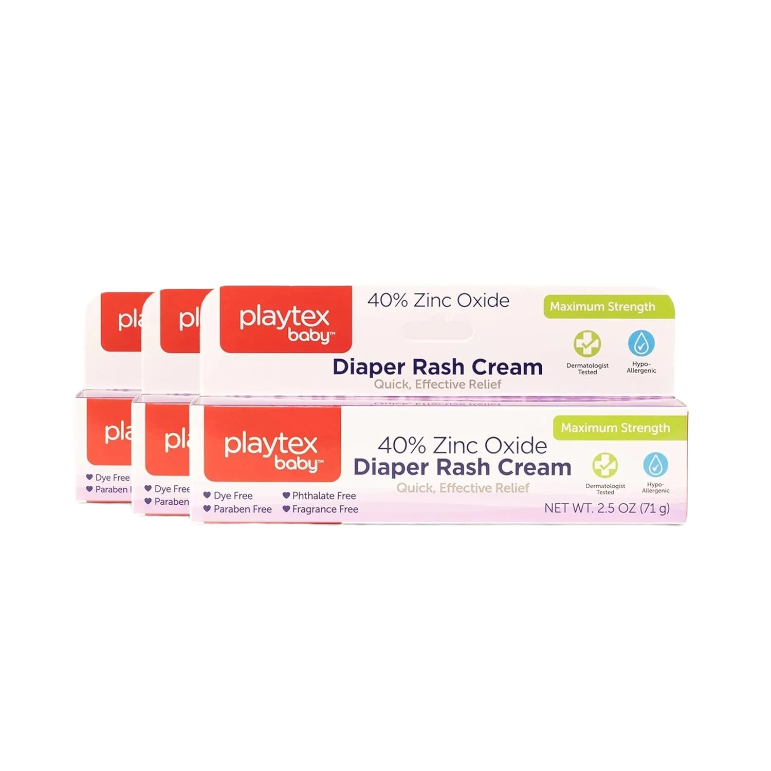 Playtex Baby 40% Zinc Oxide Diaper Rash Cream