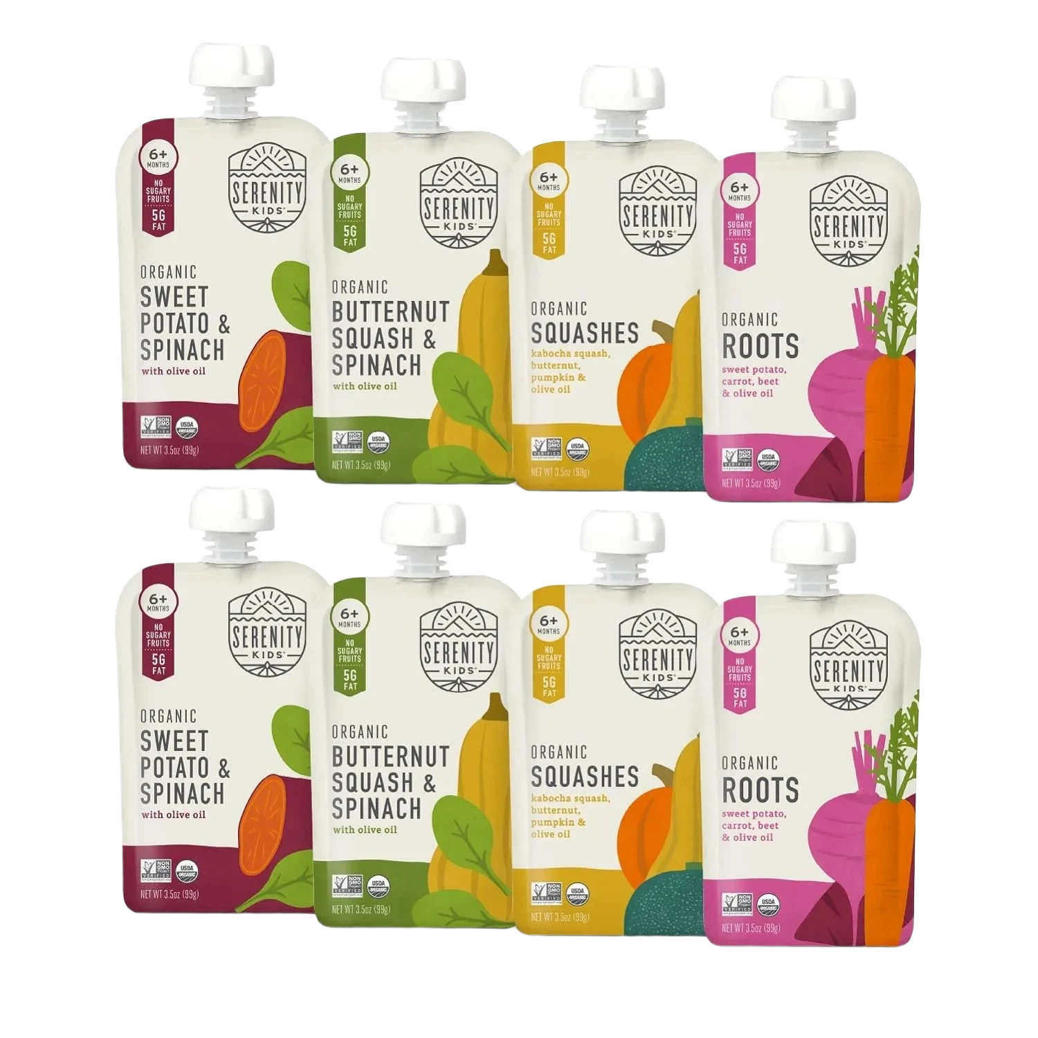 Serenity Kids Organic Sweet Potato & Spinach