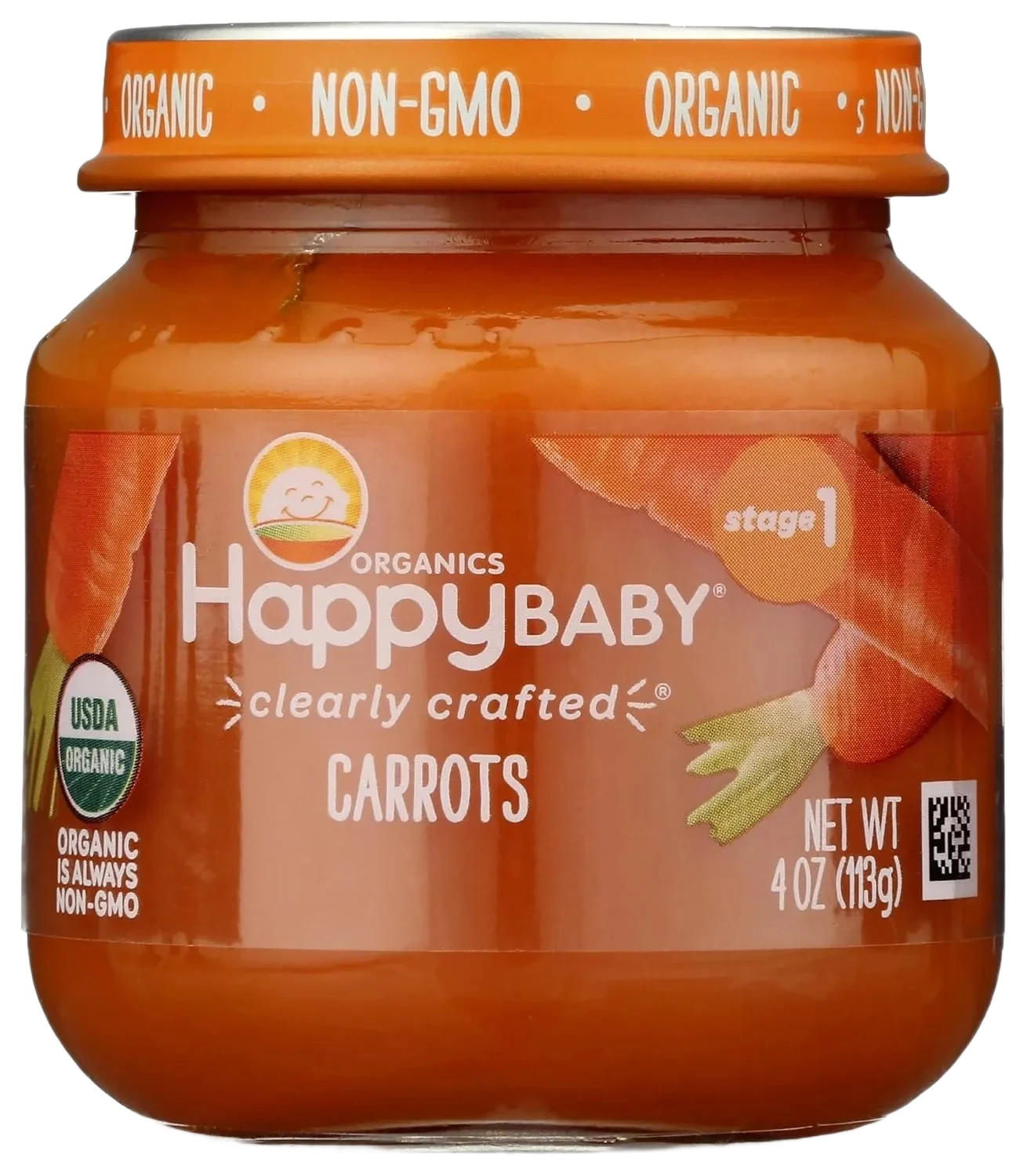 Happybaby Clearly Crafted Carrots