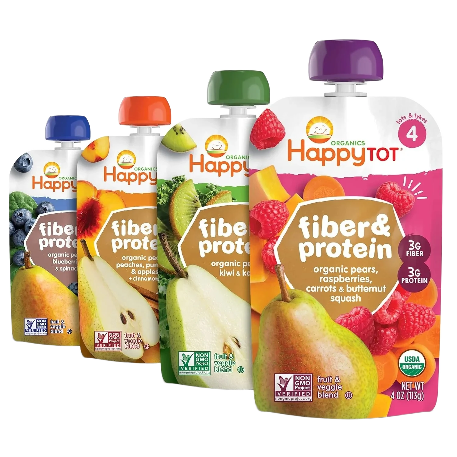 Happy Tot Fiber & Protein