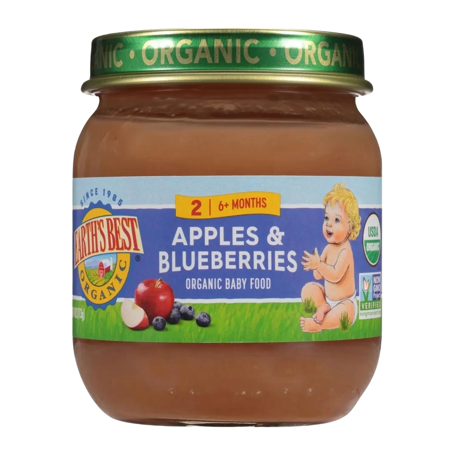 Earth's Best Apples & Blueberries