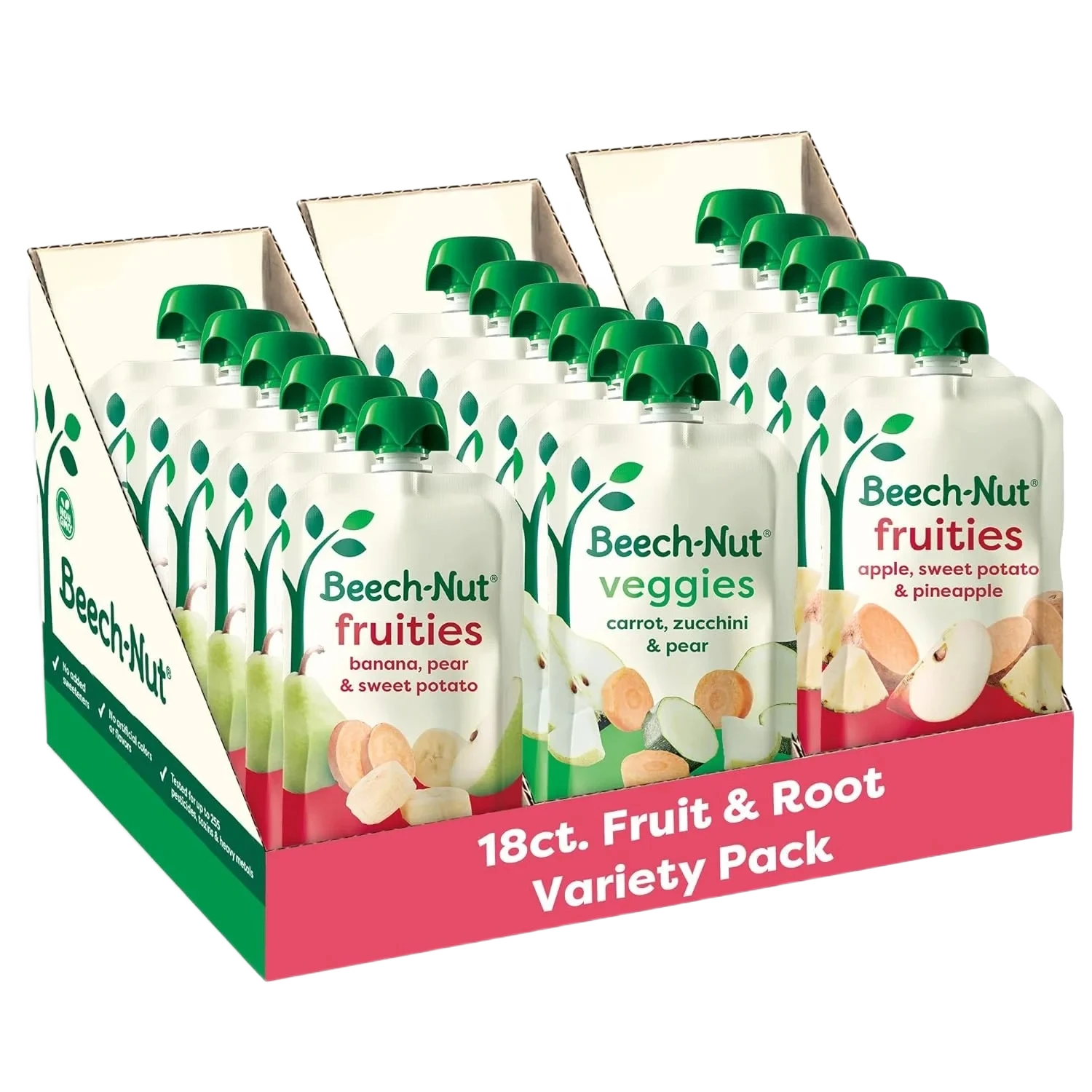 Beech-nut Fruities Banana, Pear & Sweet Potato