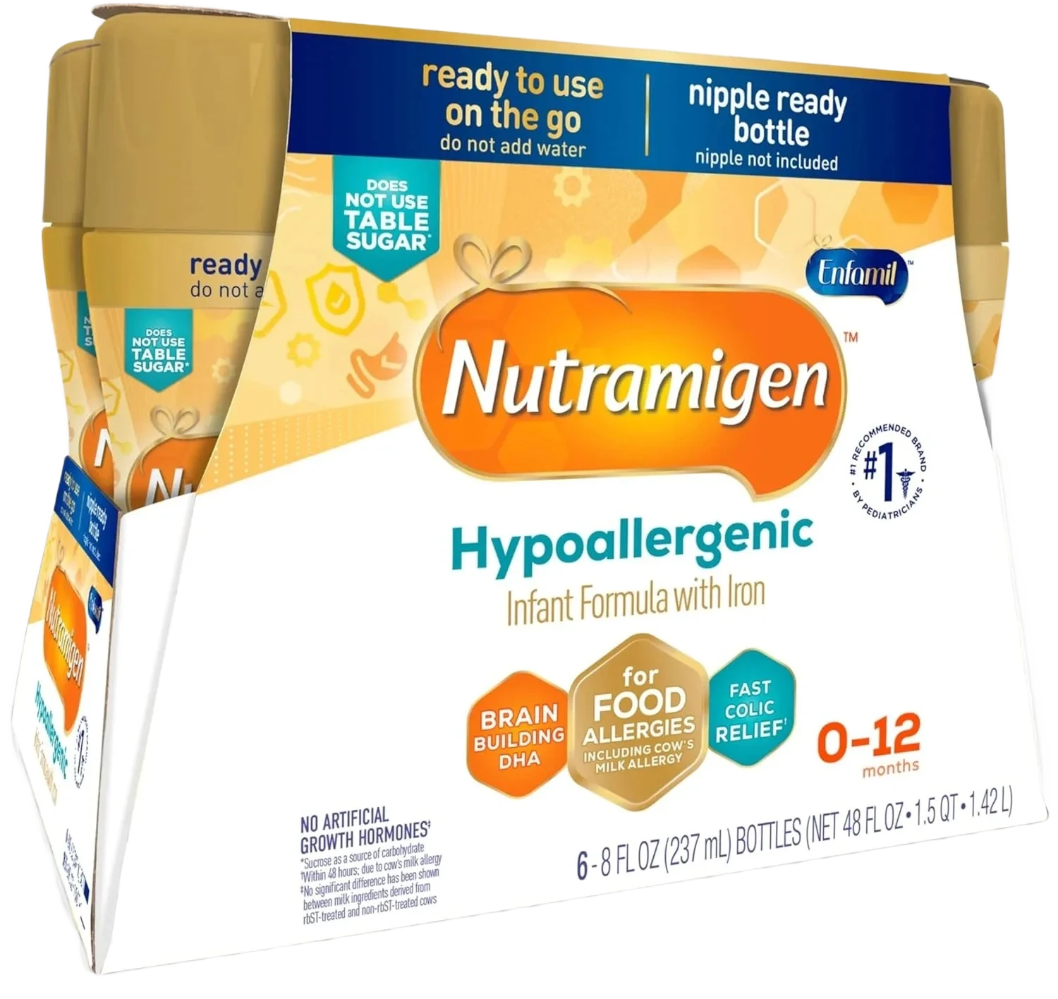 Nutramigen Hypoallergenic Infant Formula With Iron