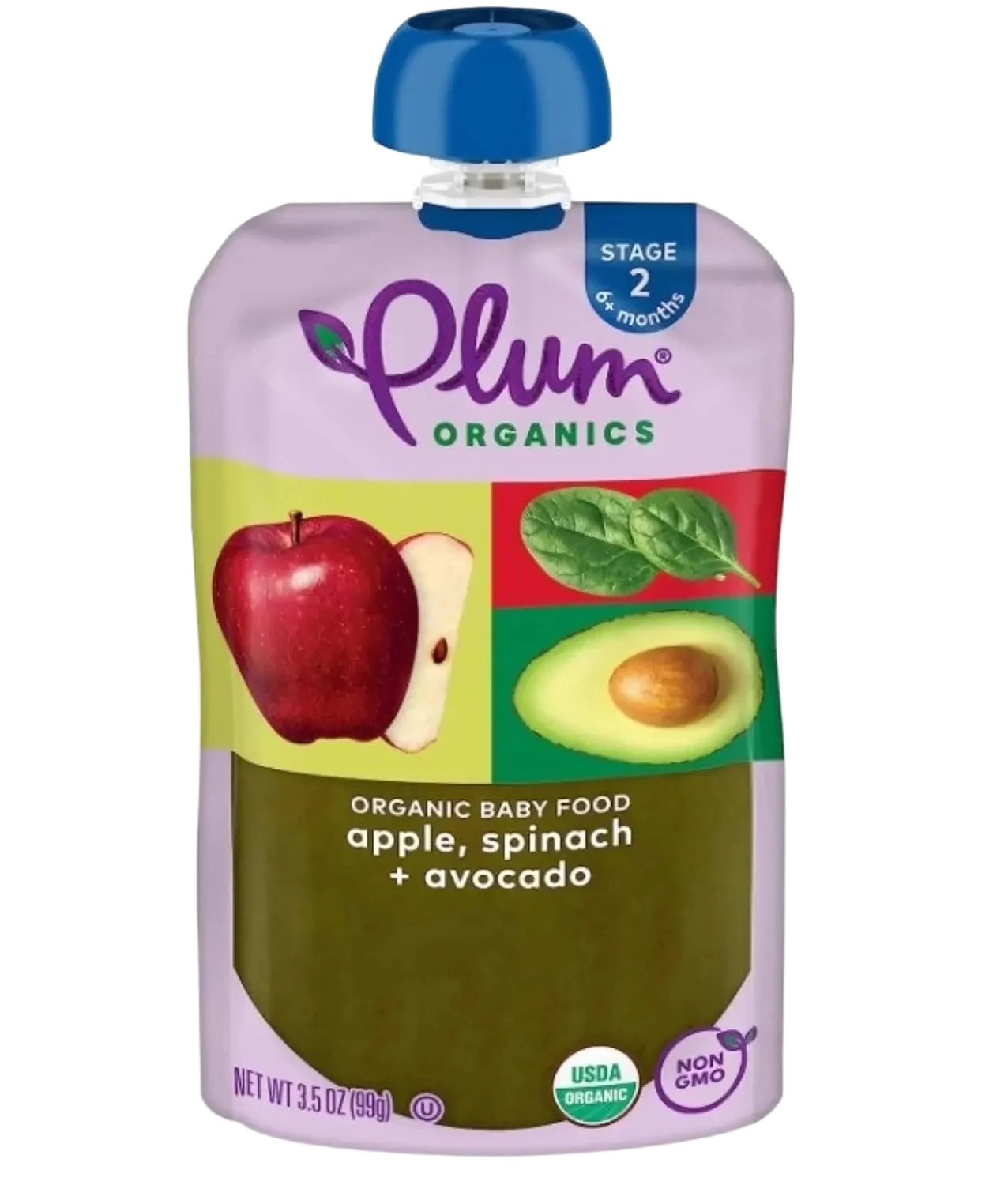 Apple, Spinach + Avocado