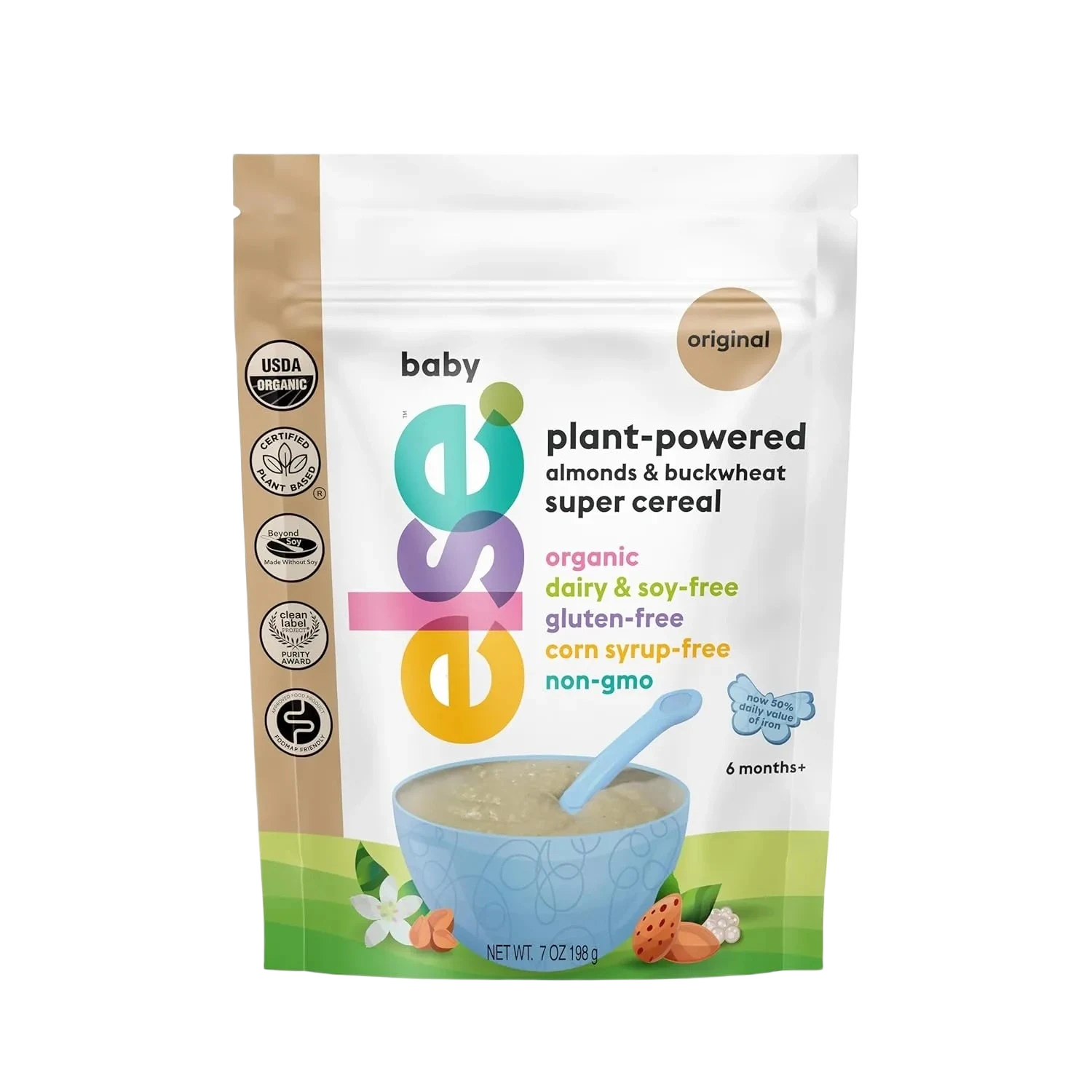 Else Plant-powered Almonds & Buckwheat Super Cereal