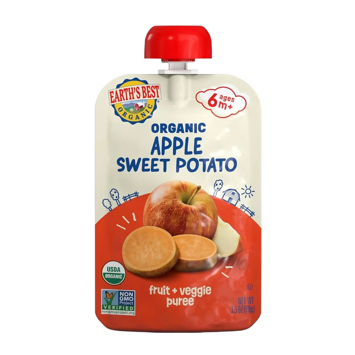 Earth's Best Organic Apple Sweet Potato