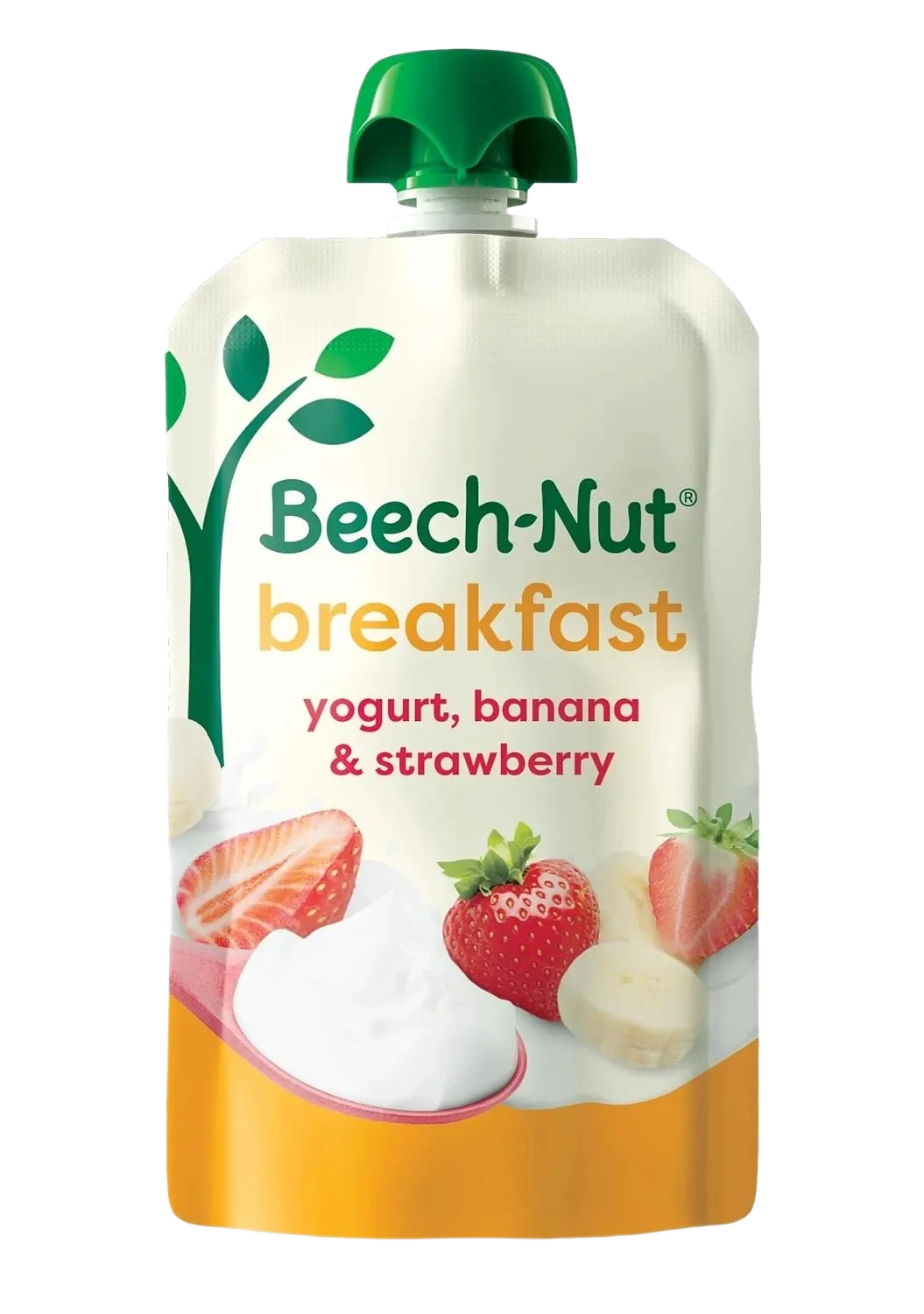 Beech-nut Breakfast Yogurt, Banana & Strawberry