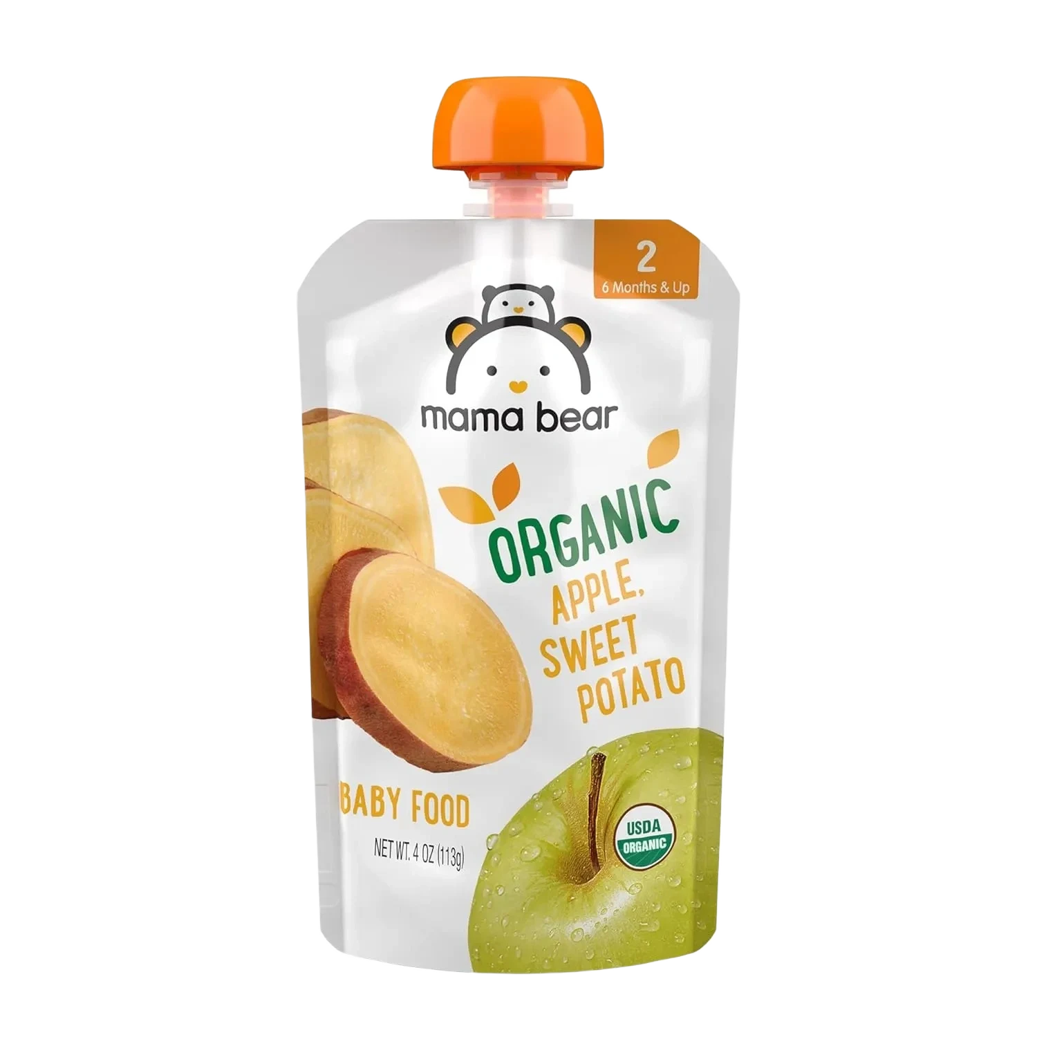 Mama Bear Organic Apple, Sweet Potato