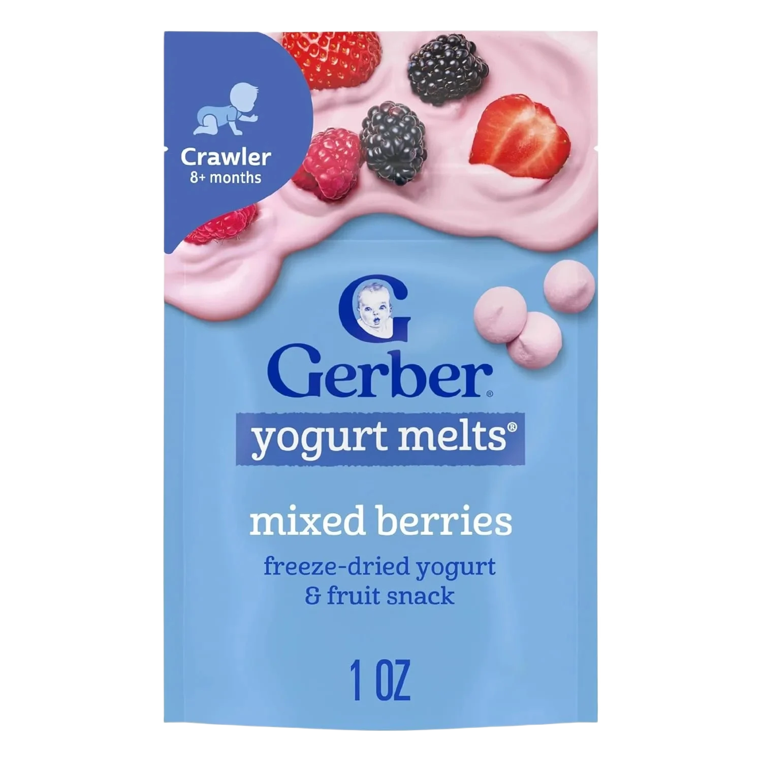 Gerber Yogurt Melts® Mixed Berries