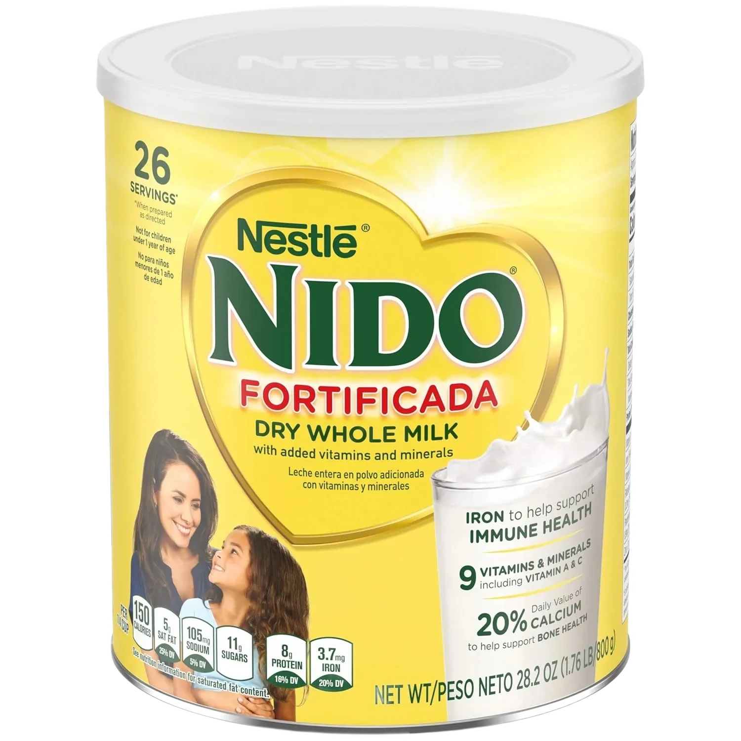 Nestlé Nido Fortificada Dry Whole Milk