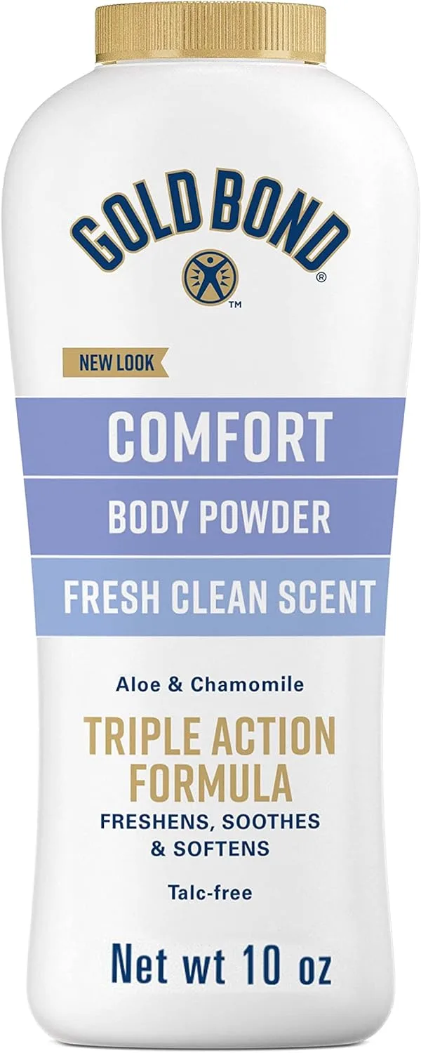 Gold Bond Comfort Body Powder Fresh Clean Scent
