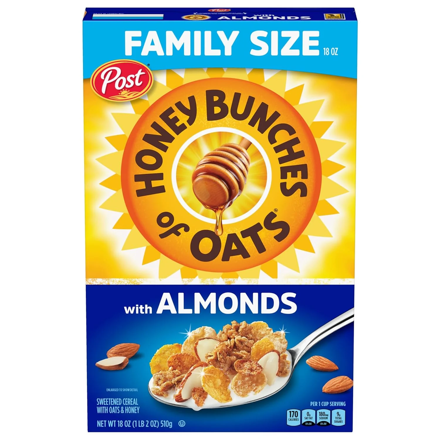 Honey Bunches Of Oats With Almonds