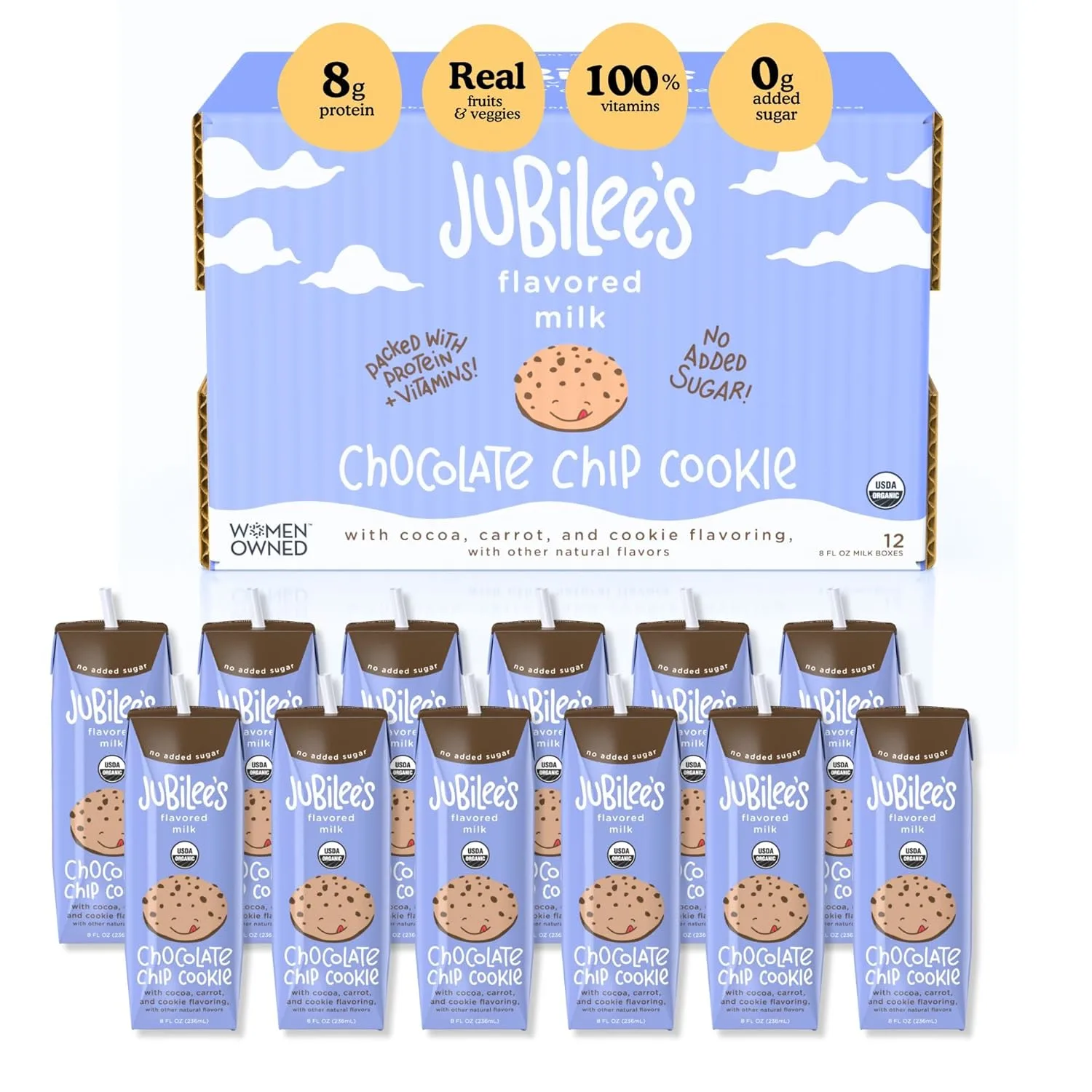 Jubilee's Flavored Milk Chocolate Chip Cookie