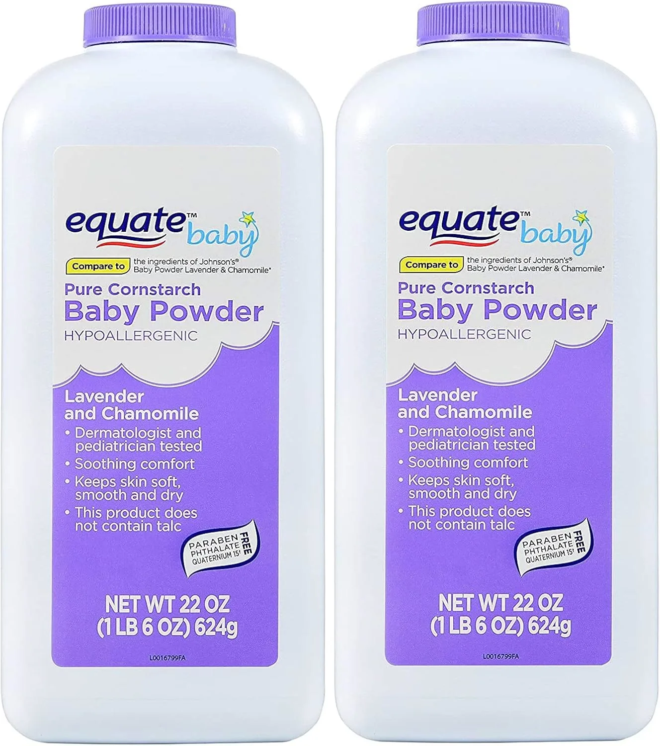 Pure Cornstarch Baby Powder