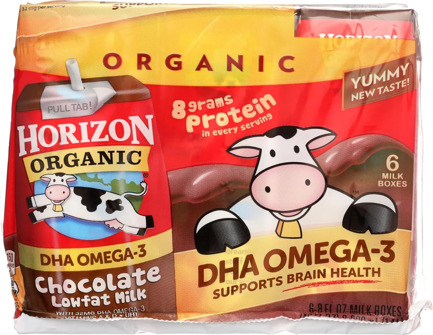 Horizon Organic Dha Omega-3 Chocolate Lowfat Milk