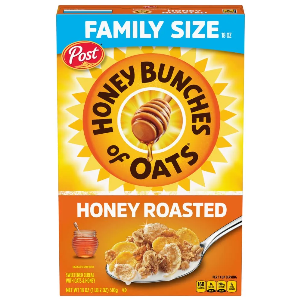 Honey Bunches Of Oats Honey Roasted