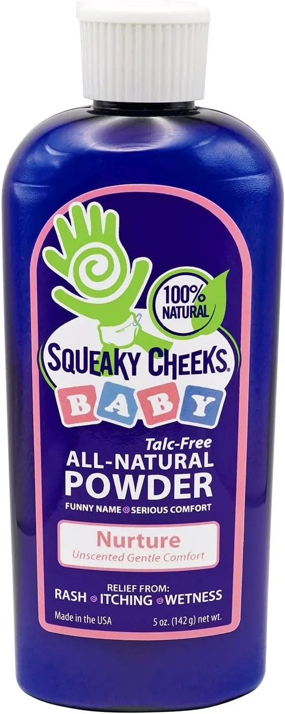 Squeaky Cheeks Baby Talc-free All-natural Powder