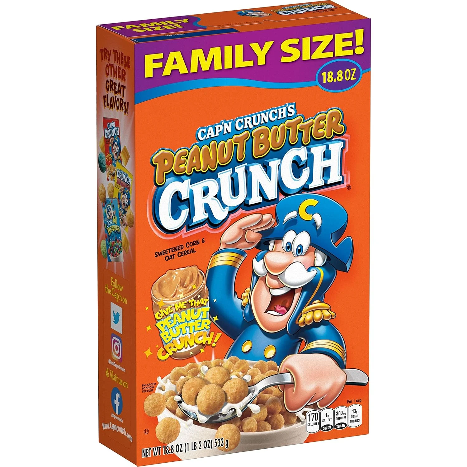 Cap'n Crunch's Peanut Butter Crunch