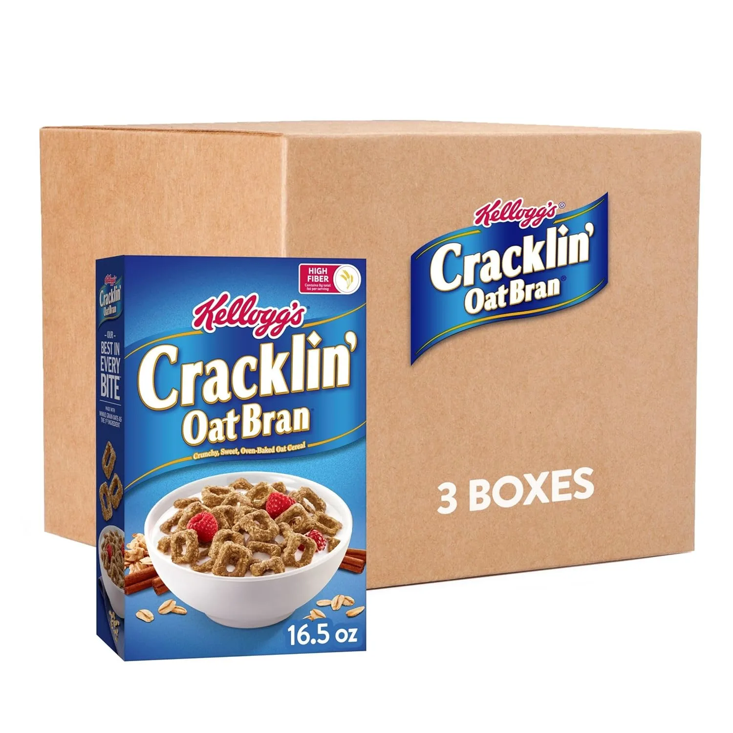 Kellogg's Cracklin' Oat Bran