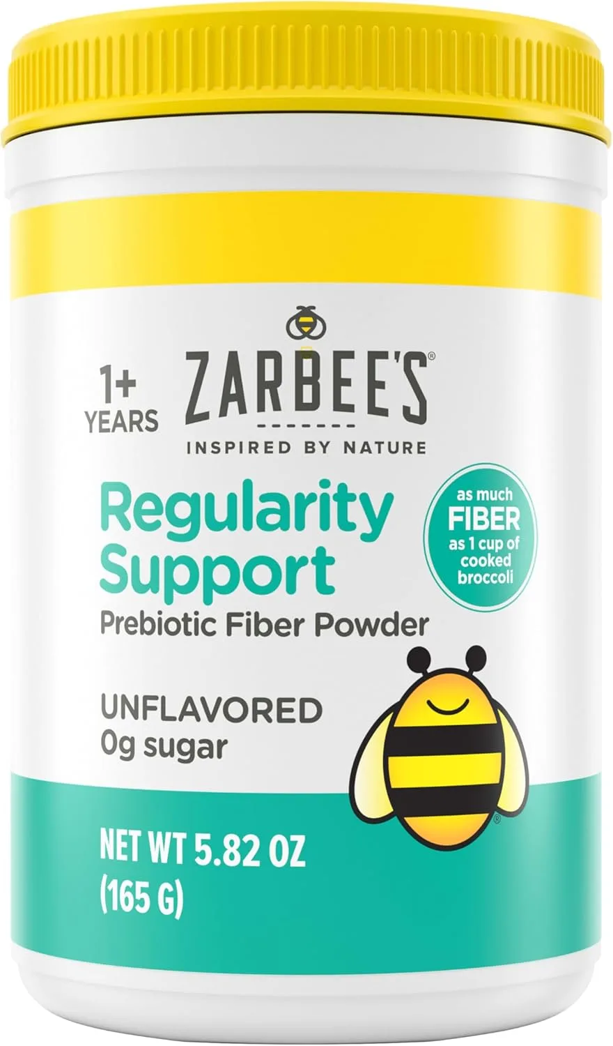 Zarbees Regularity Support Prebiotic Fiber Powder