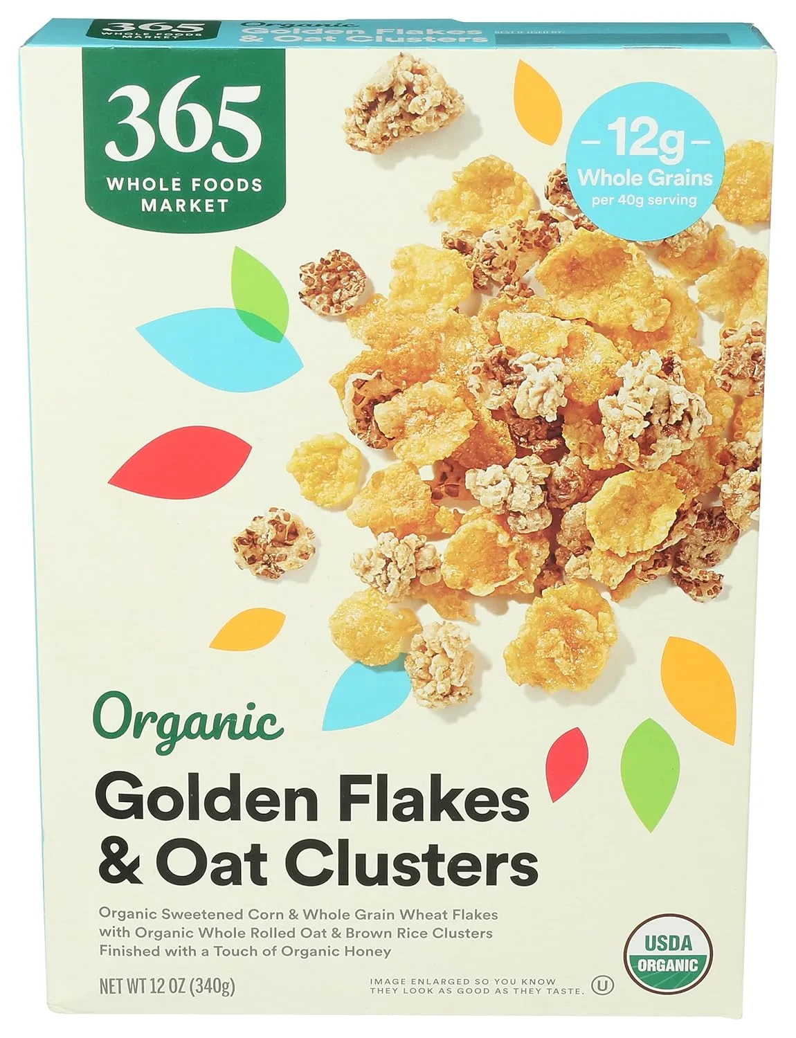 Organic Golden Flakes & Oat Clusters