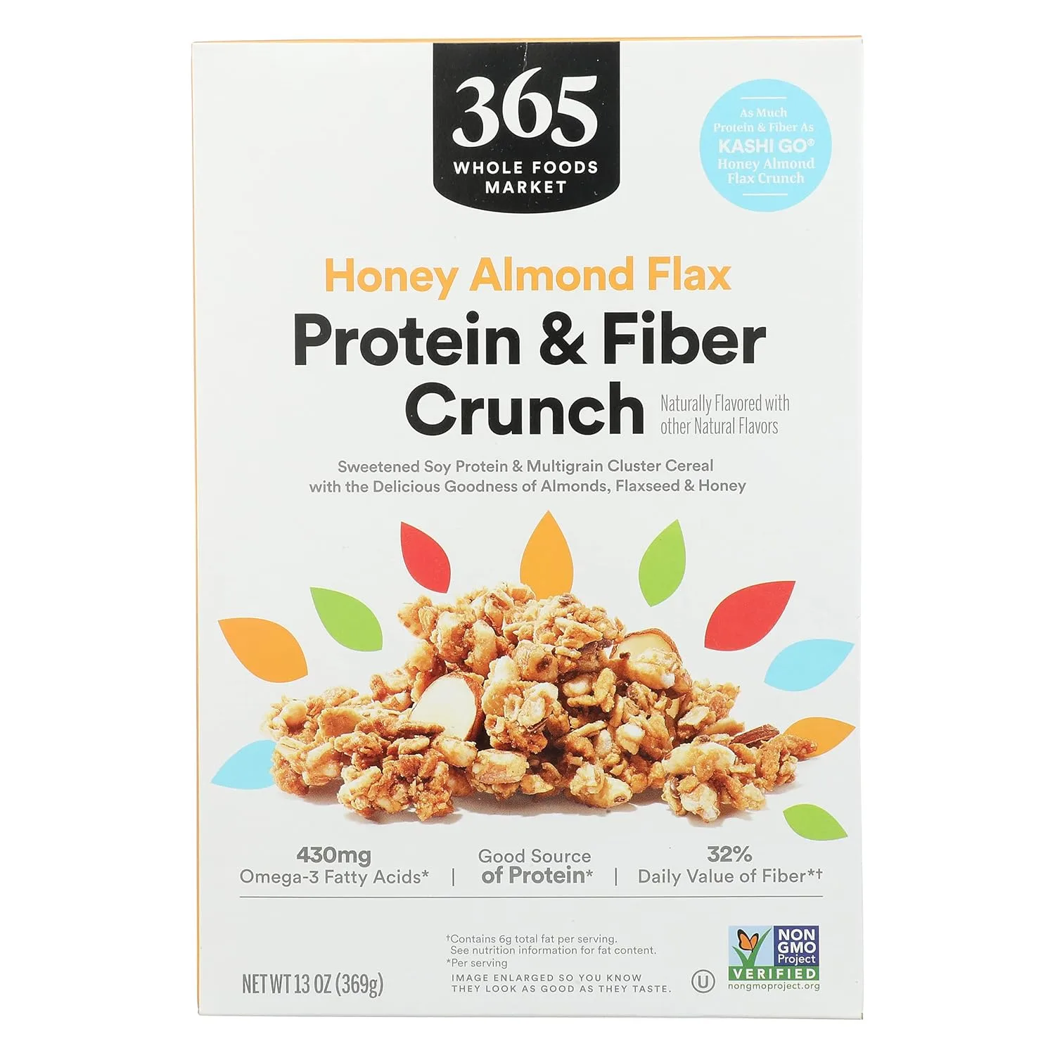 Honey Almond Flax Protein & Fiber Crunch