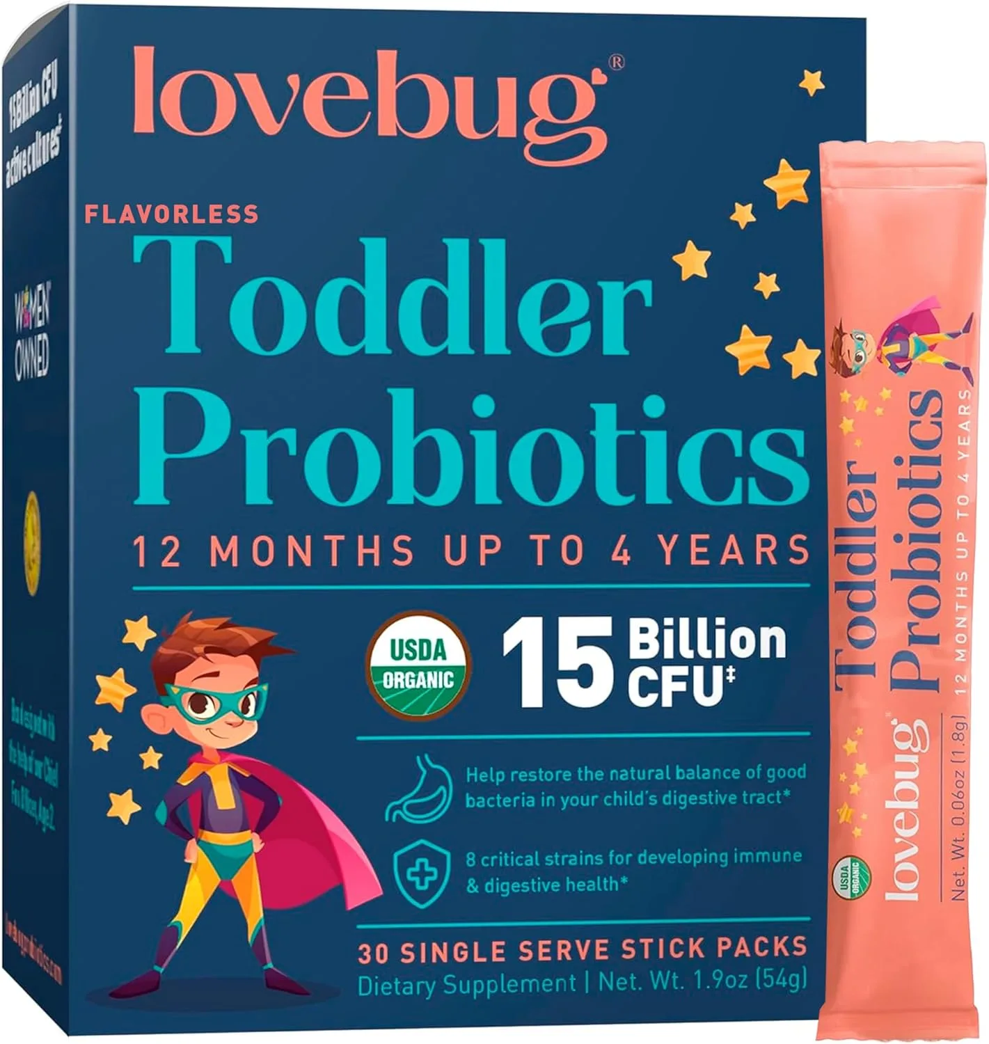 Lovebug Toddler Probiotics