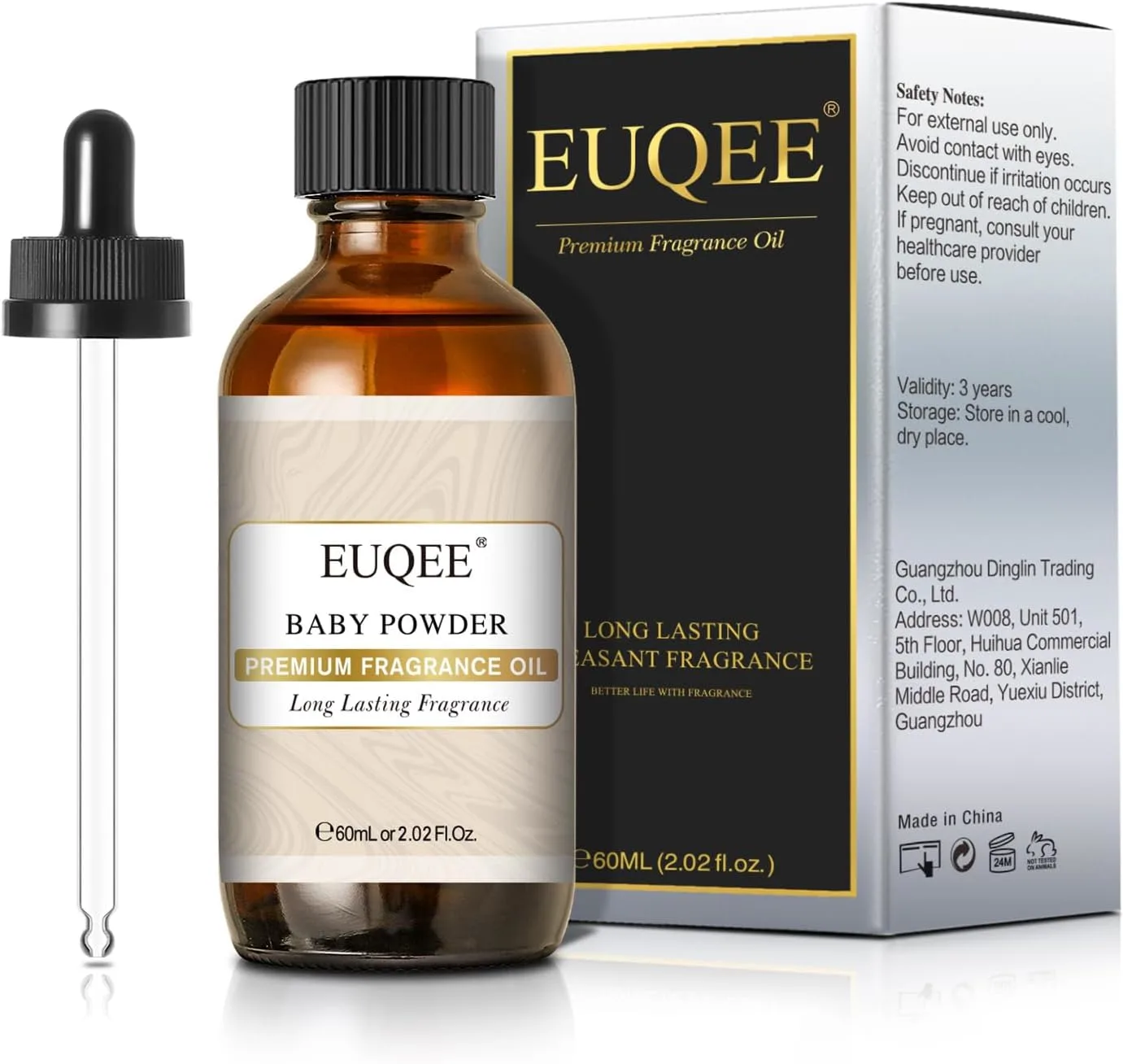 Euqee Baby Powder Premium Fragrance Oil