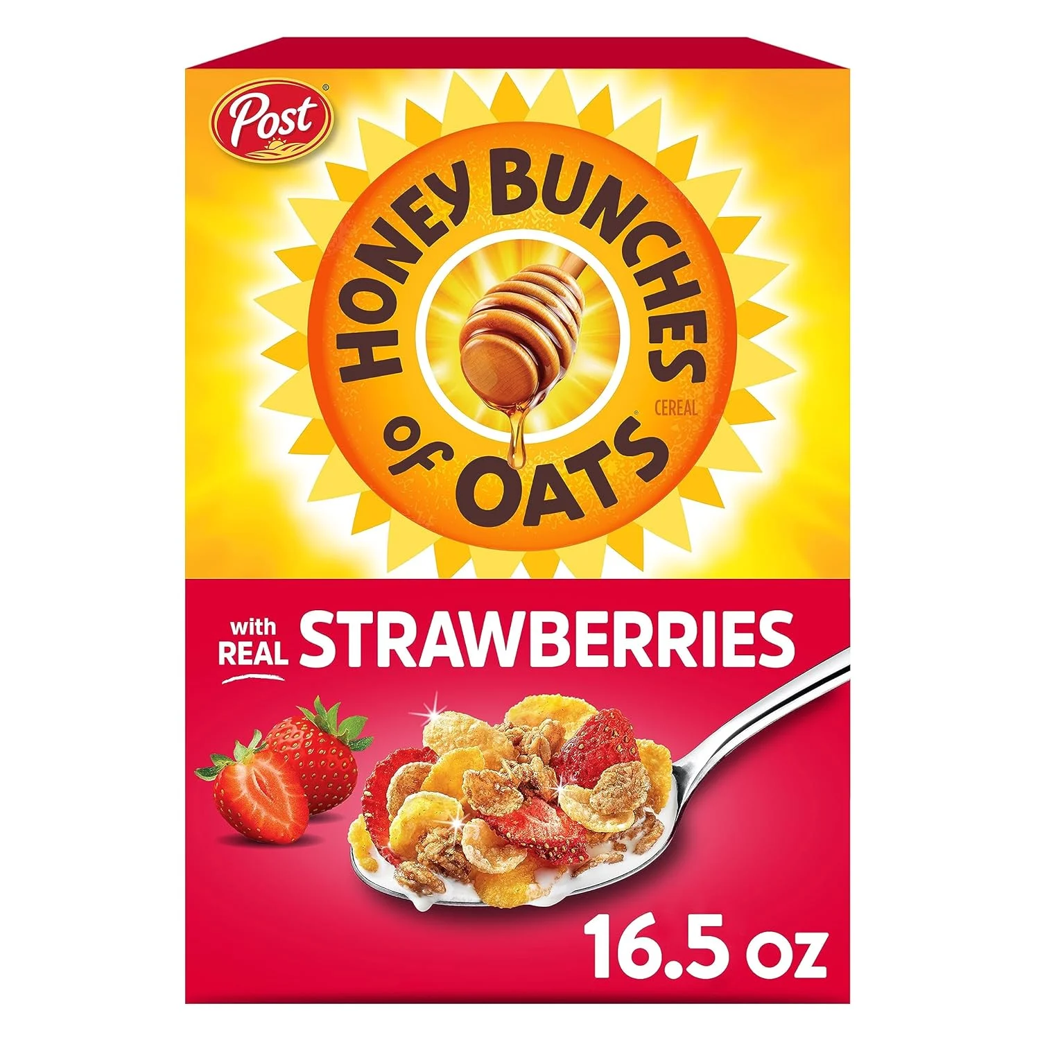 Honey Bunches Of Oats With Real Strawberries