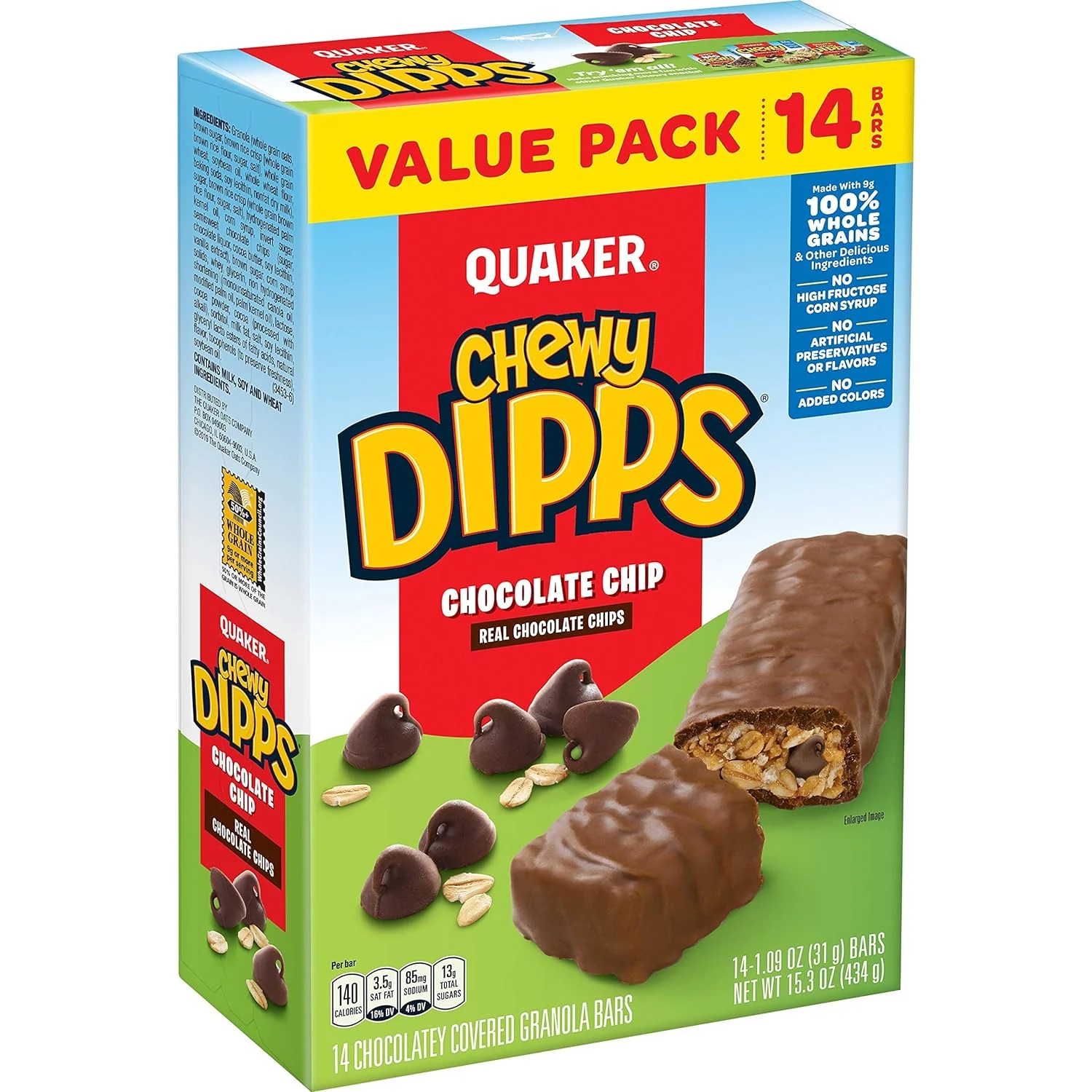 Quaker Chewy Dipps Chocolate Chip