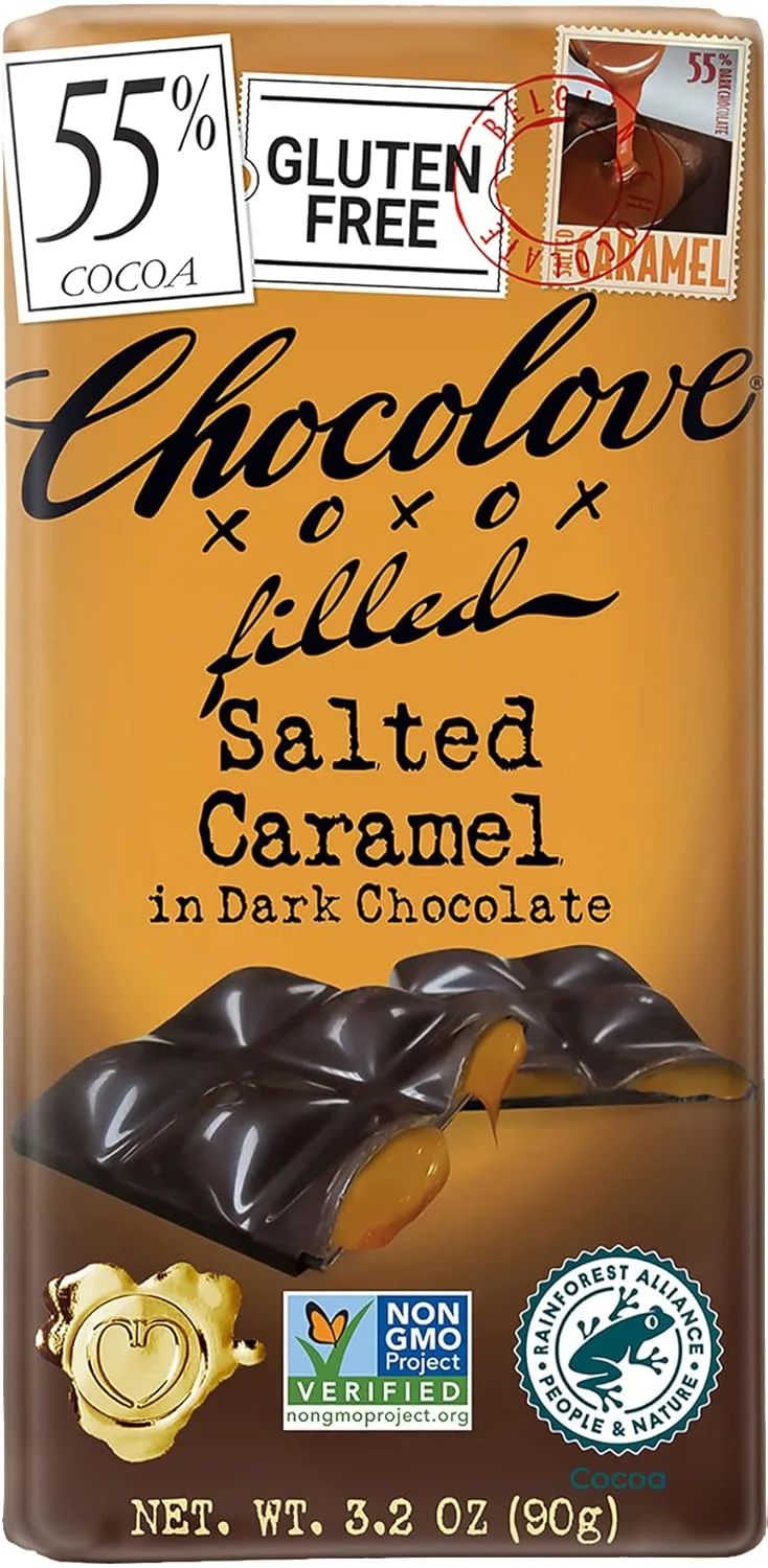 Chocolove Salted Caramel In Dark Chocolate