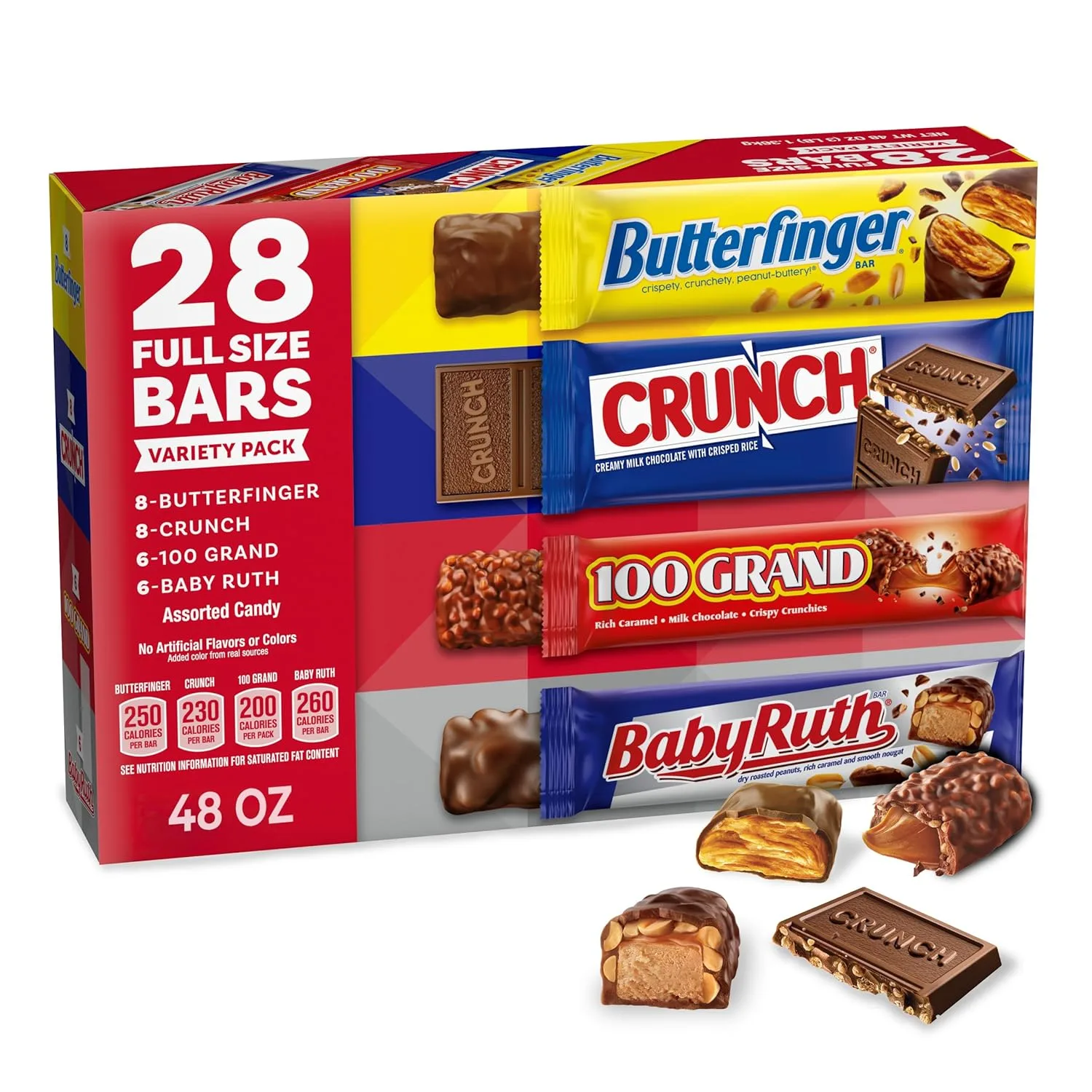 28 Full Size Bars Variety Pack