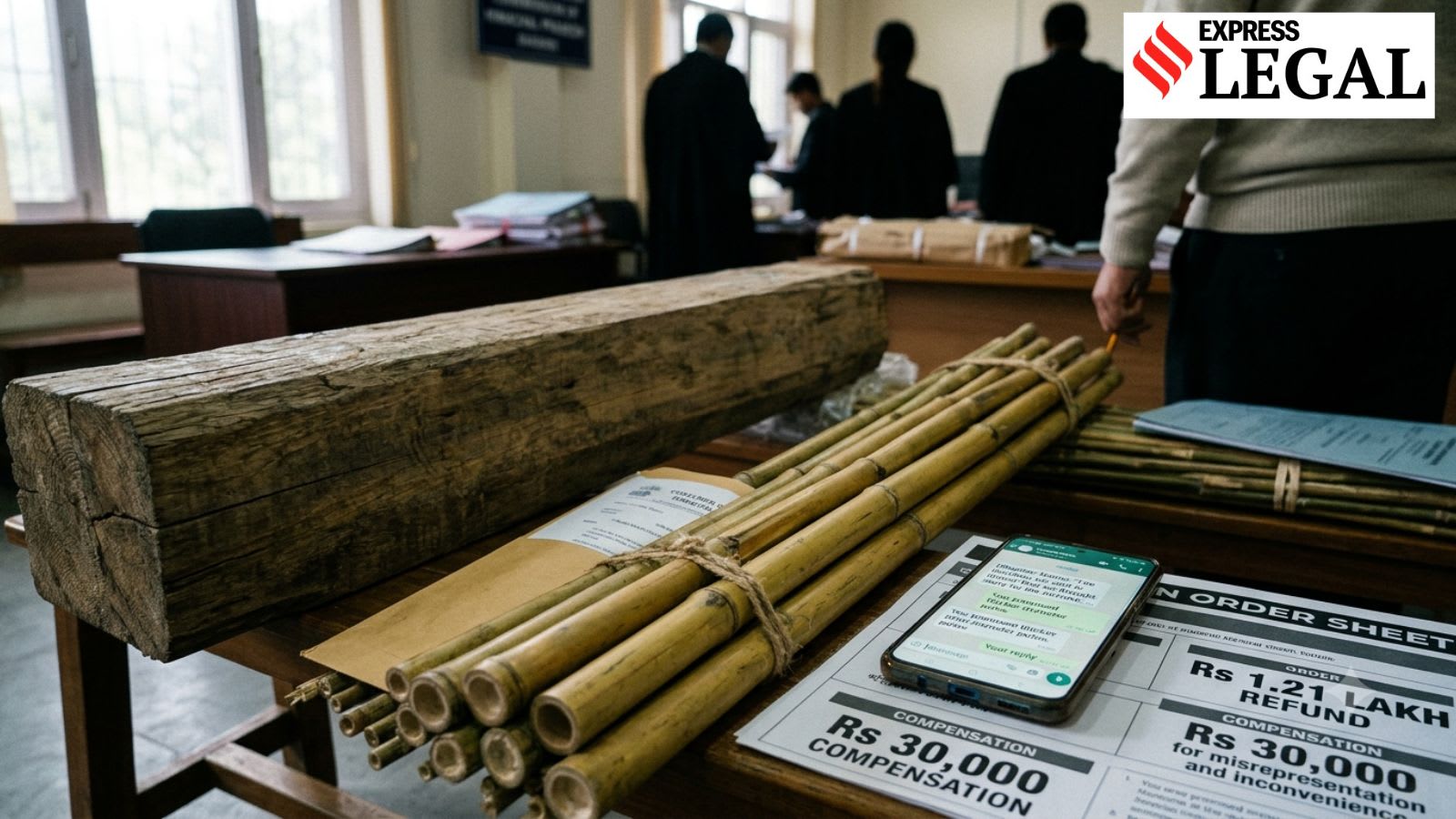 Buyer gets wrong size bamboo poles, wins Rs 1.5 lakh after supplier’s admission on chat