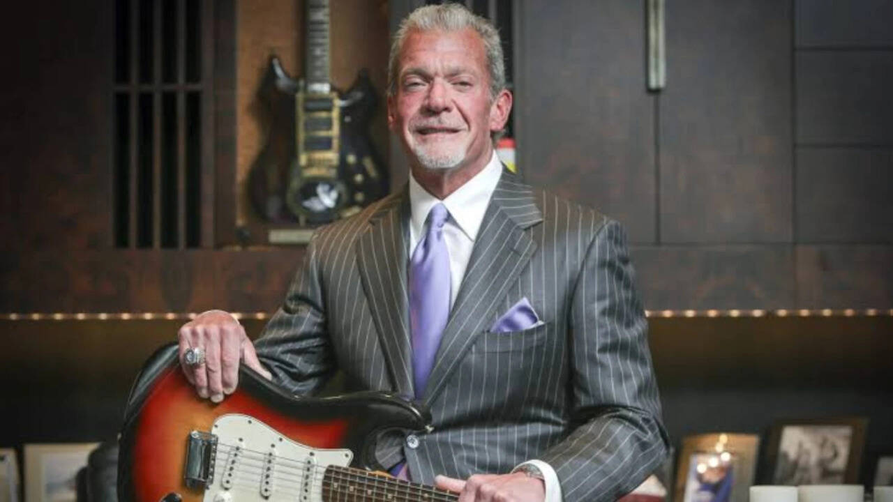 Late NFL owner’s collection sells for $105M, guitar fetches $14.55M