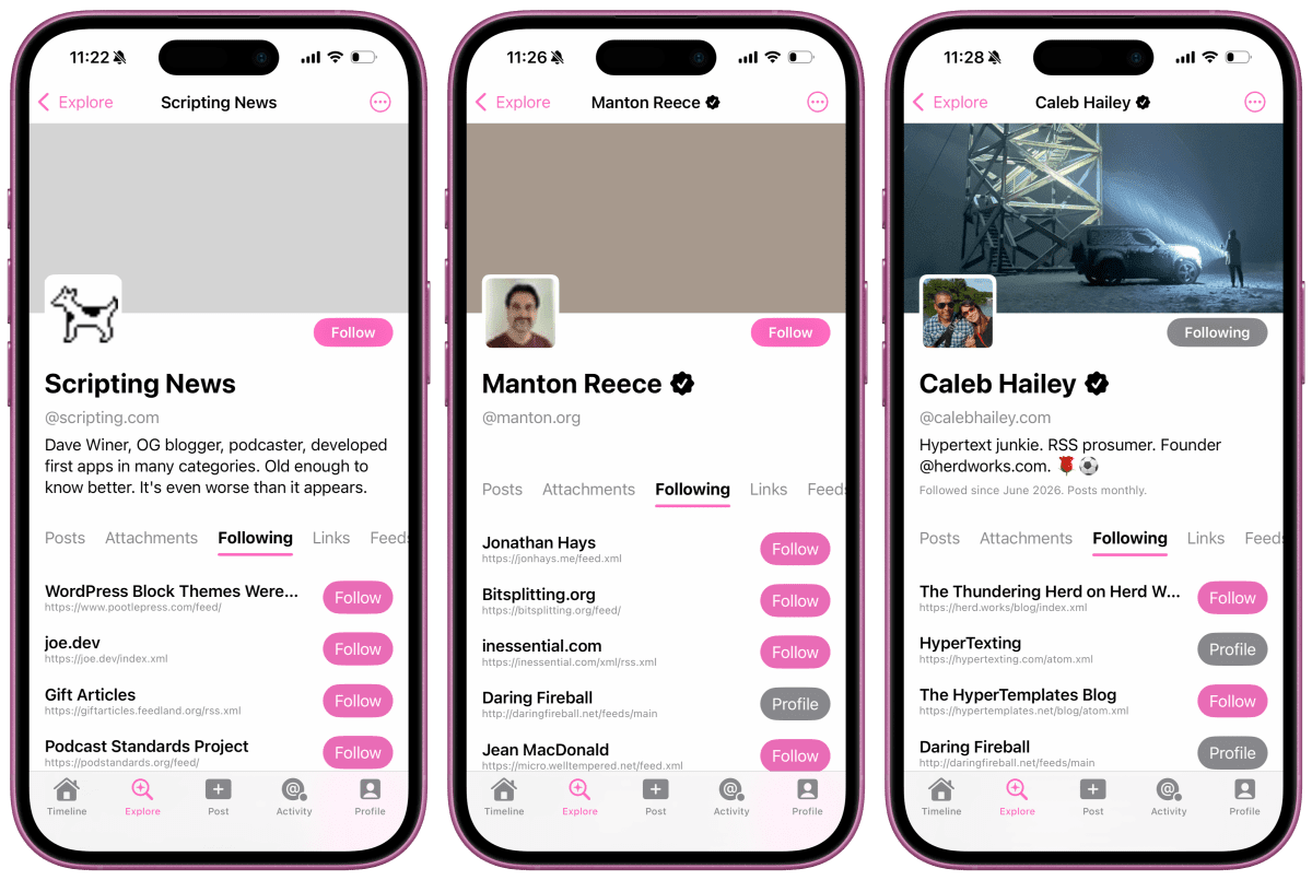 A new app, HyperTexting, turns the open web into a scrollable social media-like feed