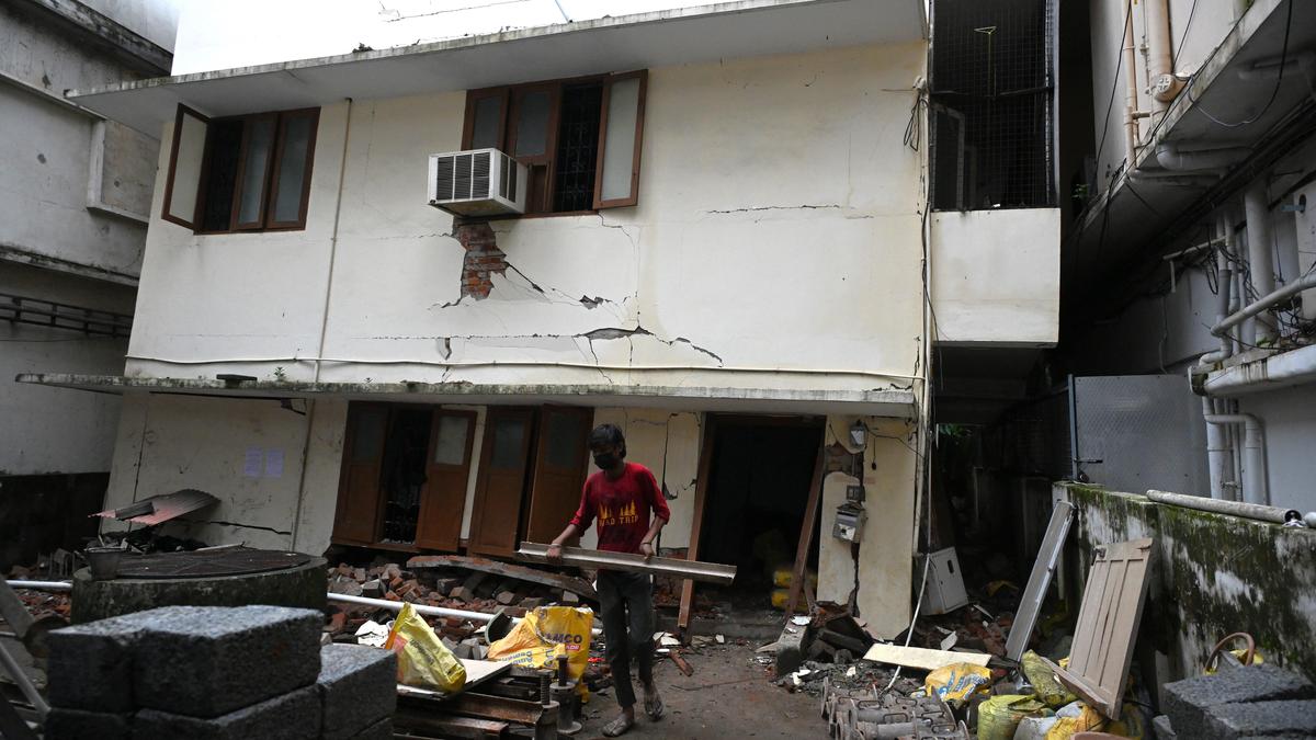 Demolition of tilted building on M.G. Road deferred