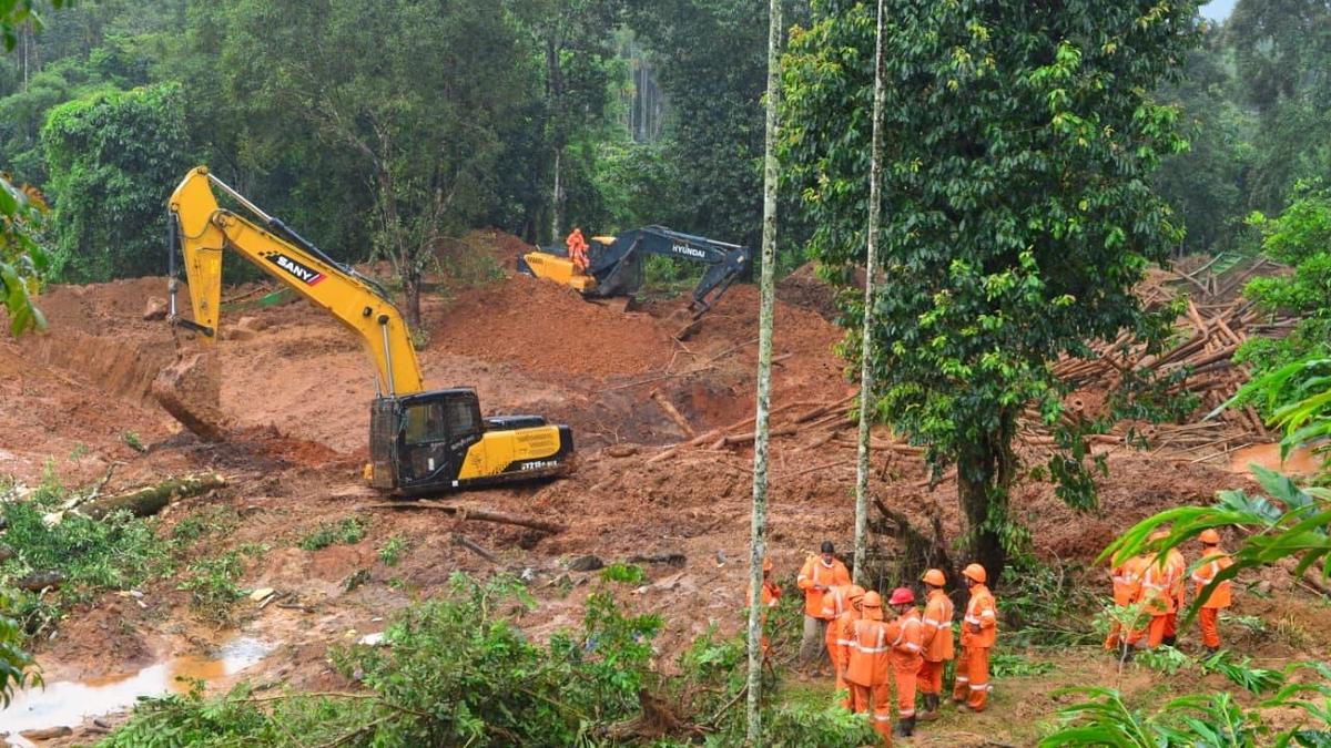Wayanad debris slip: search intensified for lone missing project manager