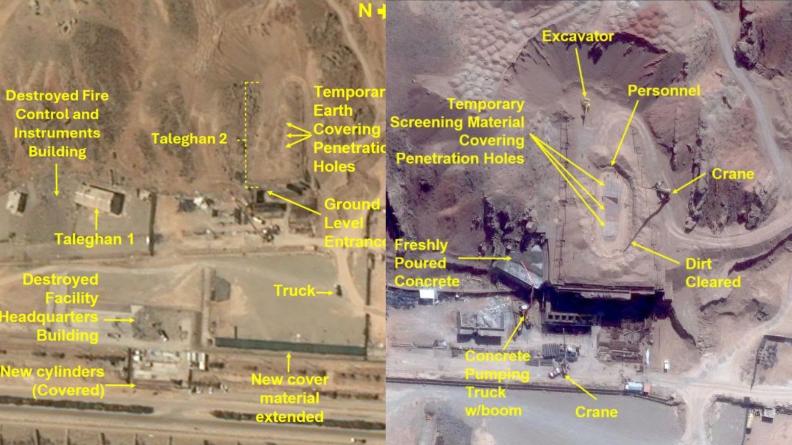 Is Iran rebuilding it’s nuclear facilities razed by US? Satellite images raise questions
