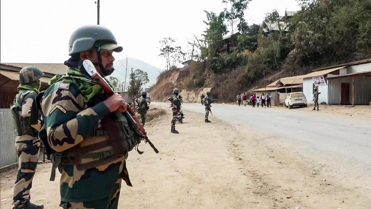 Security forces launch search operations in Manipur after two Assam Rifles personnel killed