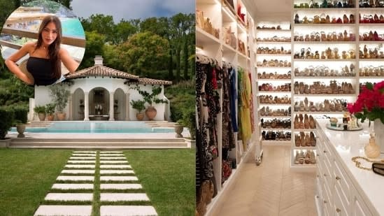 Step inside Sofia Vergara's stunning Los Angeles mansion with grand interiors, lush gardens and a dreamy pool