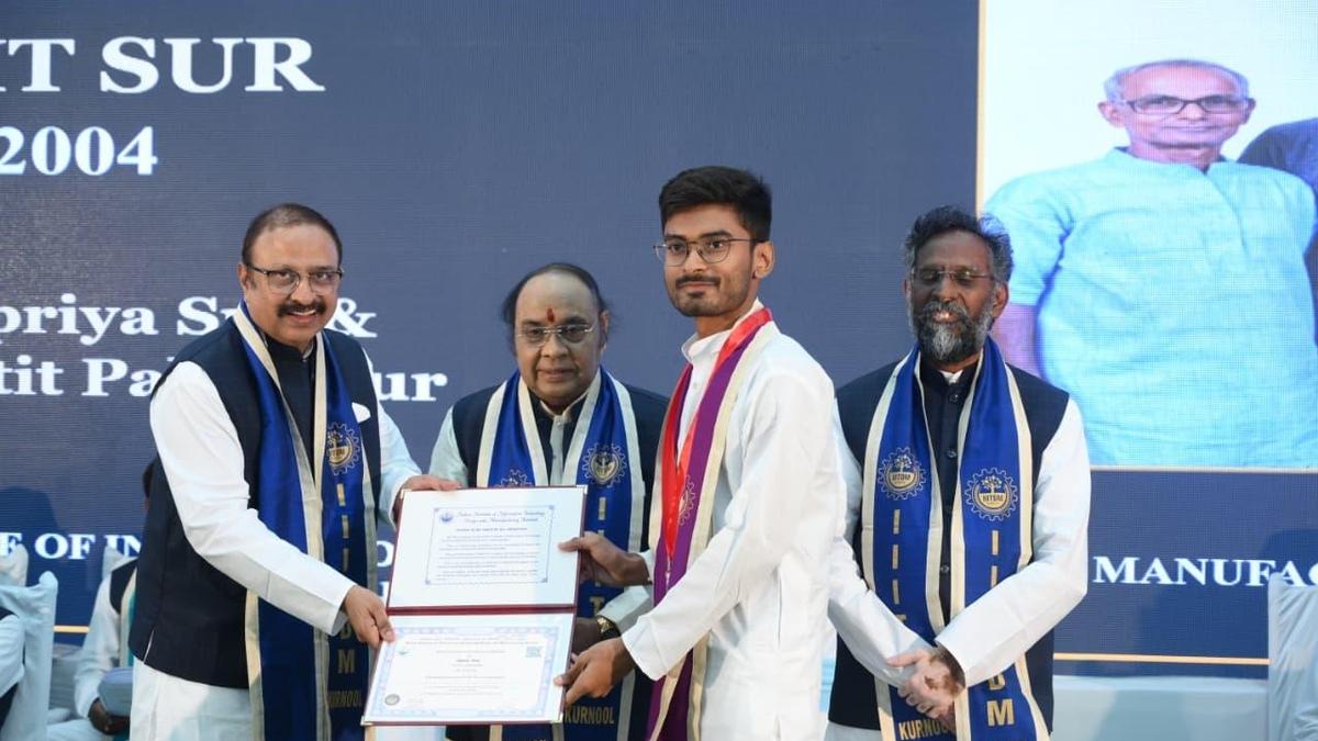 IIITDM-Kurnool awards degrees to 250 graduates