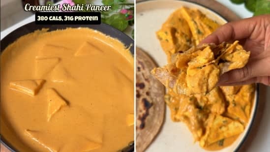 Fitness influencer Vanshika Khurana shares creamy shahi paneer recipe loaded with 31g protein per serving