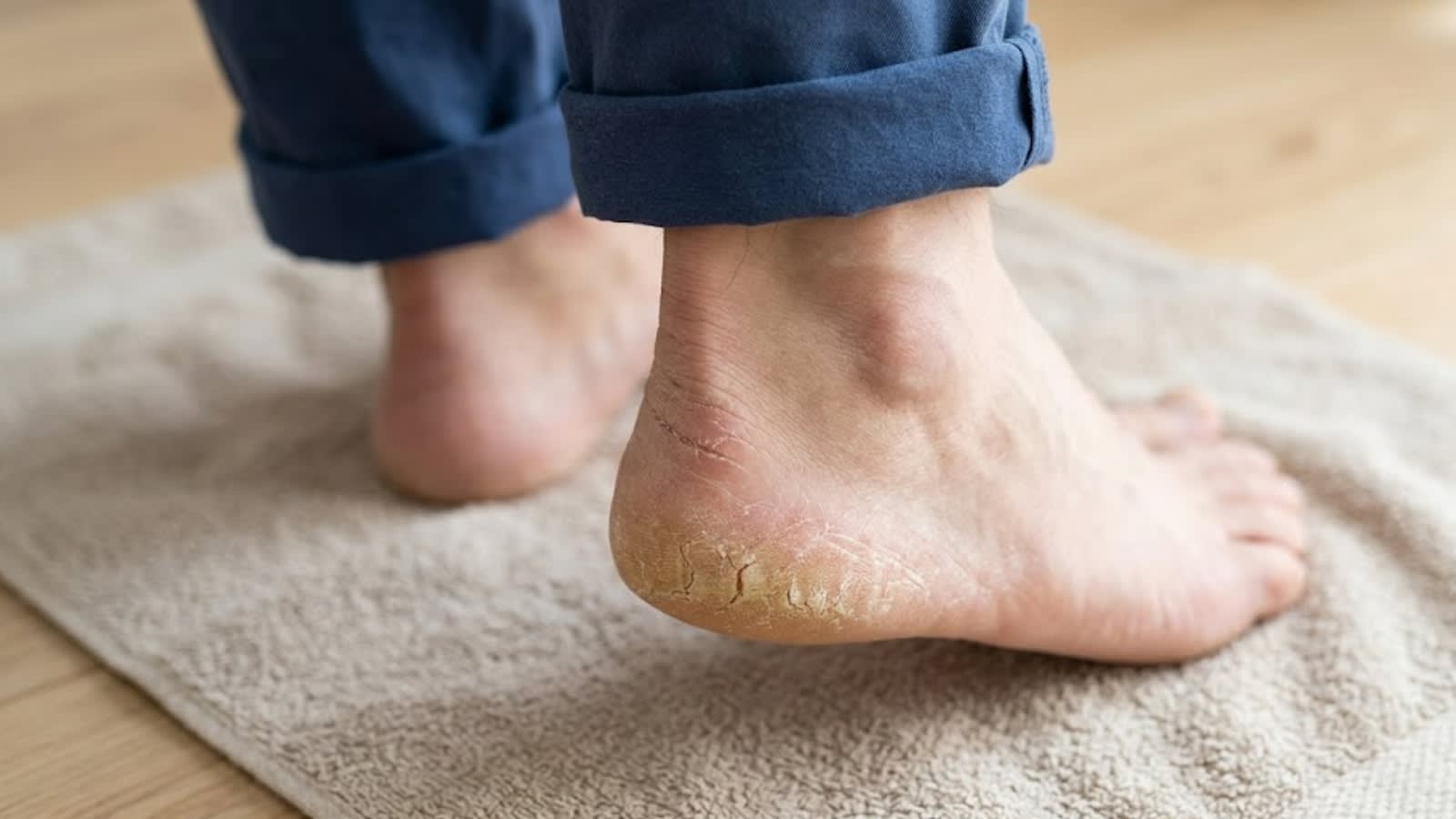Why cracked heels are usually not a sign of zinc deficiency