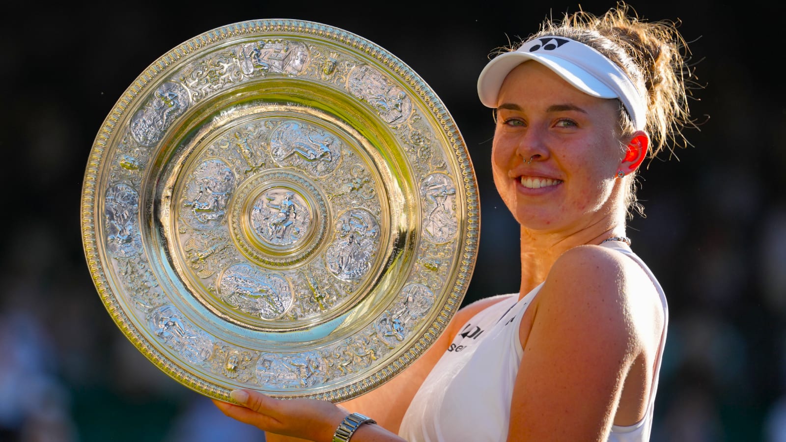 Following Kvitova’s footsteps, Linda Noskova crowns Wimbledon dream