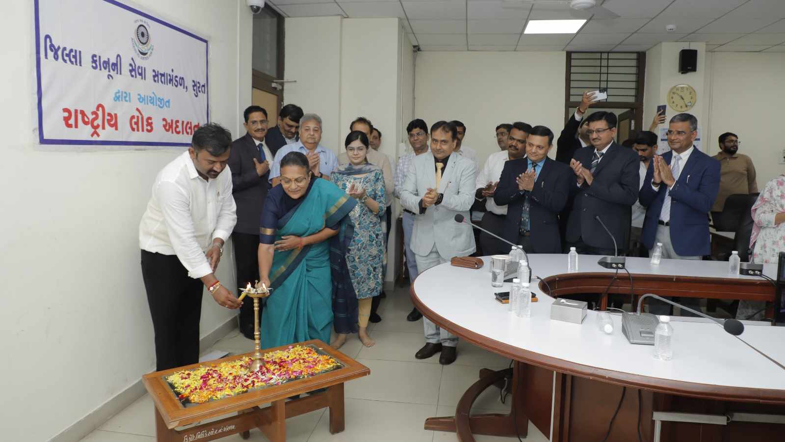 Over 4,800 cases disposed of in a day at Lok Adalat in Surat