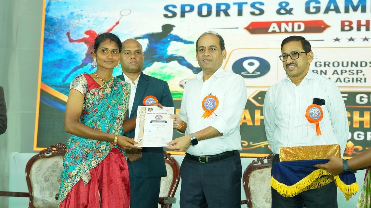 SSG Annual Sports Meet concludes in Guntur