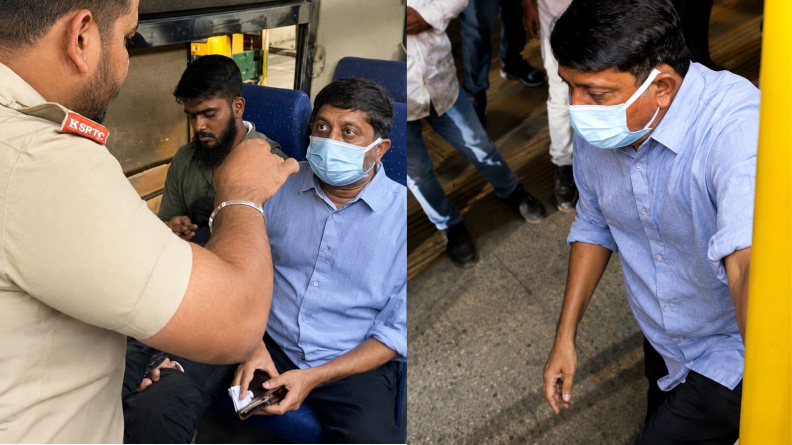 ‘No change’: Masked Karnataka transport minister ordered off Bengaluru bus by conductor