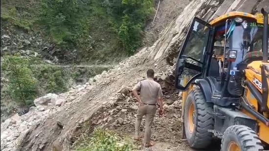 69 roads shut in Uttarakhand as monsoon rain triggers landslides