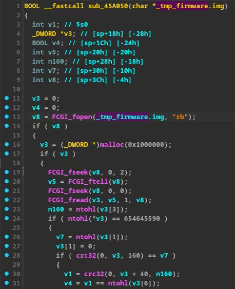Unauthenticated RCE in Motorola's MR2600 Router