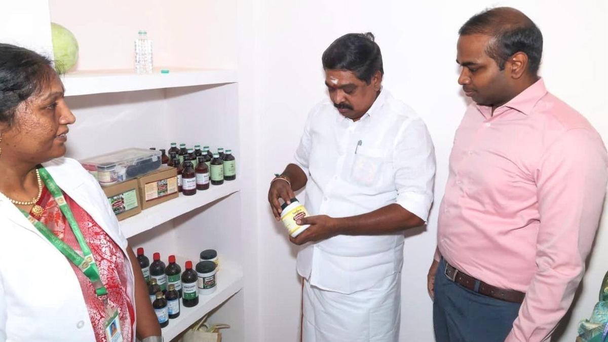 Minister inaugurates Ayush facilities in PHCs in Cuddalore district